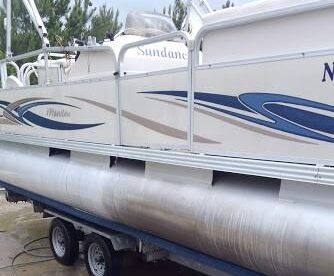 Pontoon Cleaning and Pressure Washing