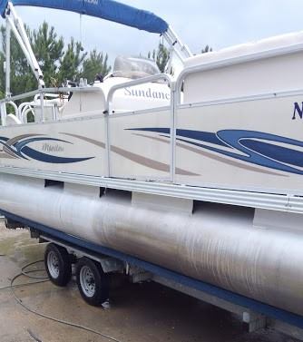 Pontoon Cleaning and Pressure Washing